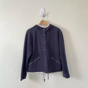 Navy Blue Lightweight Jacket